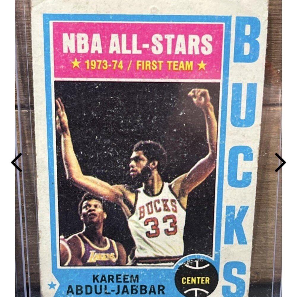 Vintage collector's find  Kareem Abdul Jabbar  MVP